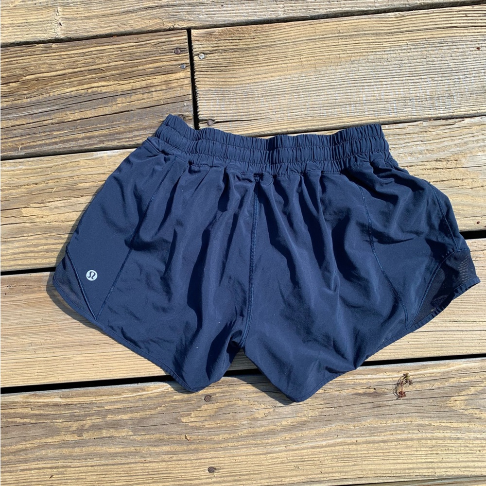 Lulu lemon blue athletic shorts